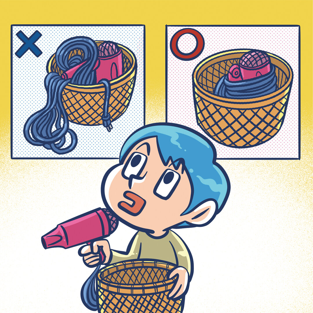 写真で適切な方法を伝える