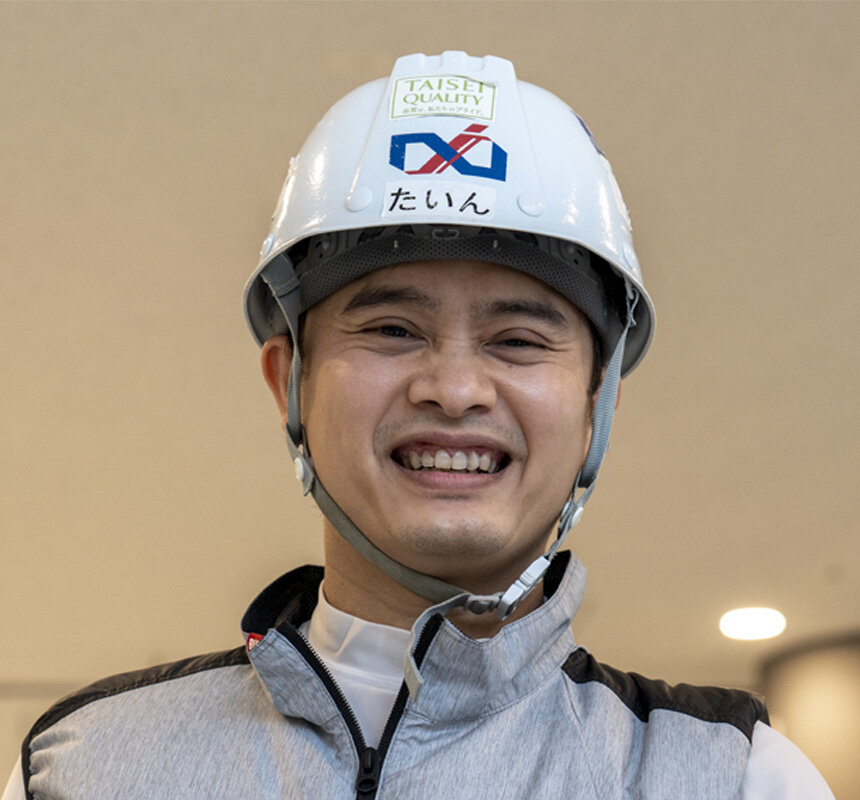 FUTURE 日本室内設備工業株式会社 タインさん　Photo2