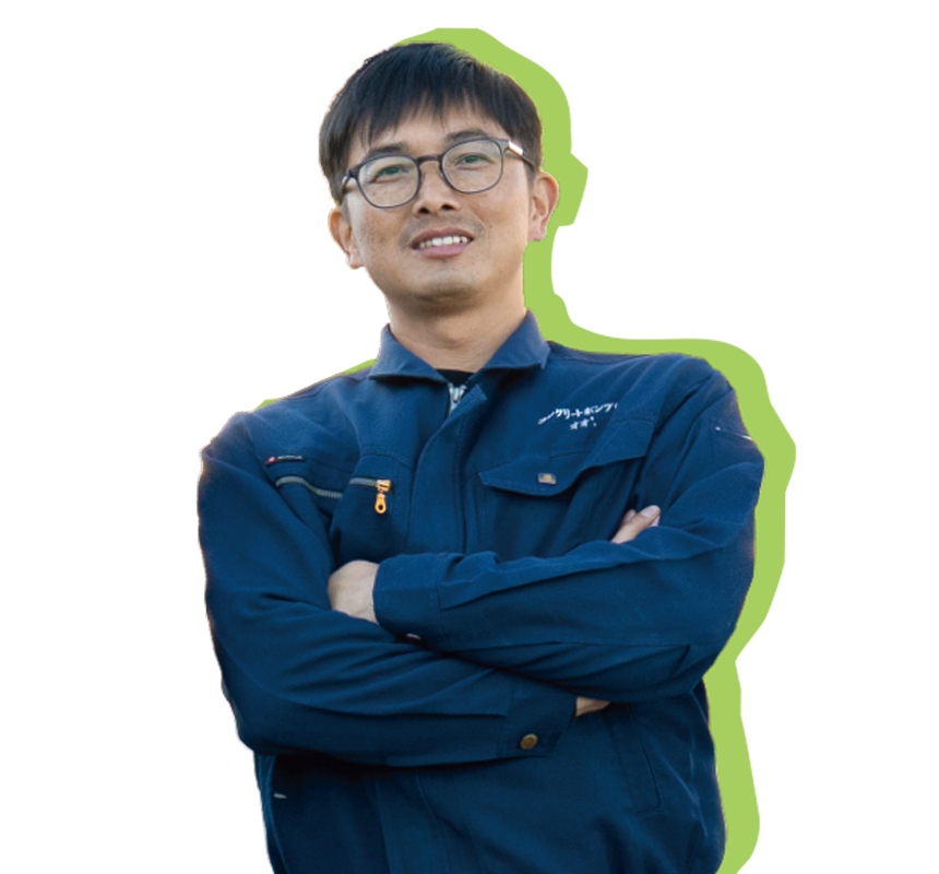 FUTURE コンクリートポンプ株式会社 オウヒさん　 PNG Photo