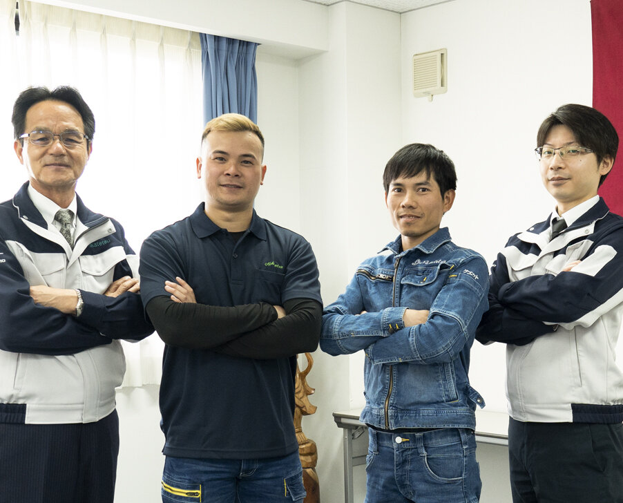 受入企業interview 