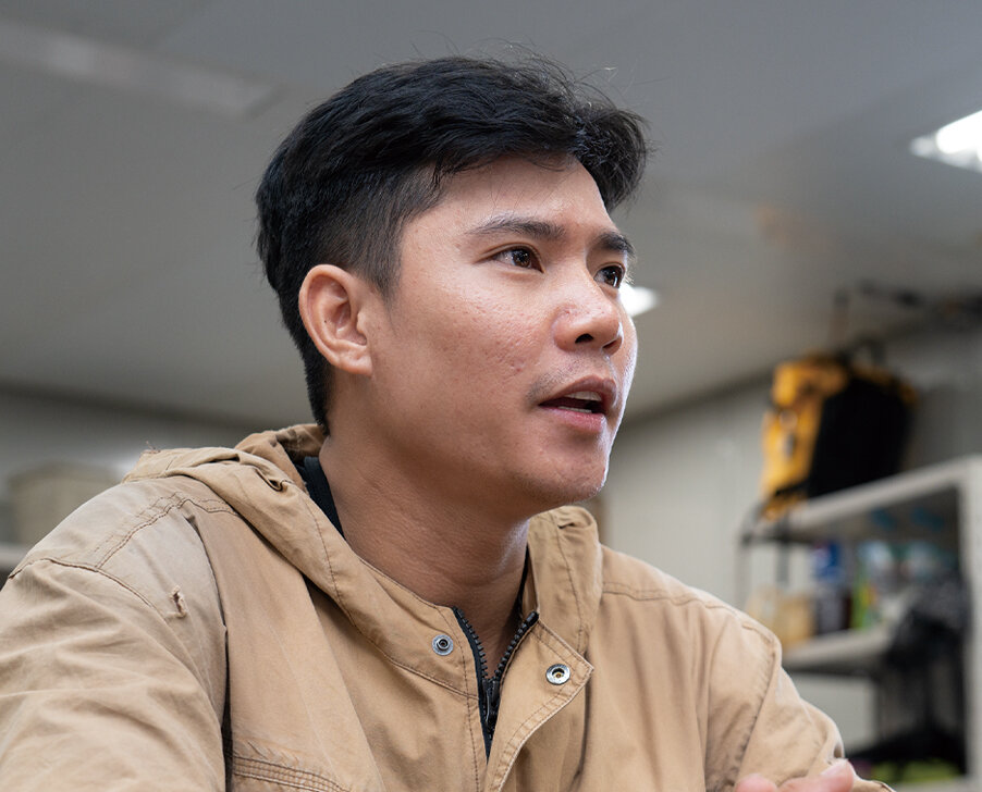 受入企業interview 