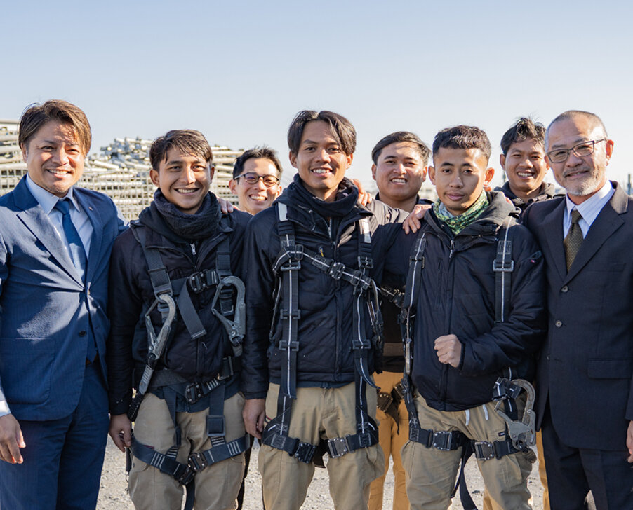 受入企業interview 