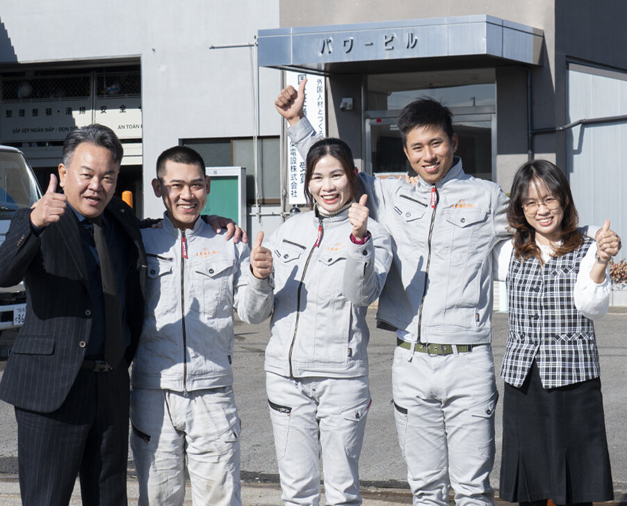 受入企業interview 